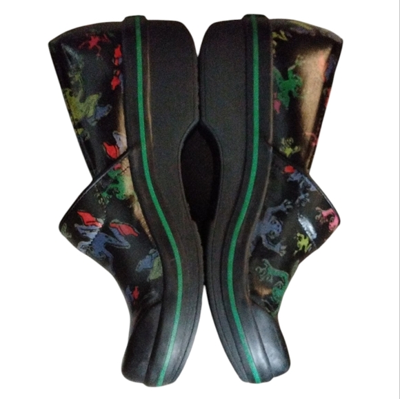 Dansko Frog Clogs Black Waterproof Slip On Comfort Shoes Sz 8 - Picture 2 of 10